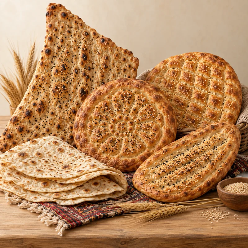 نان محلی و منطقه ای
